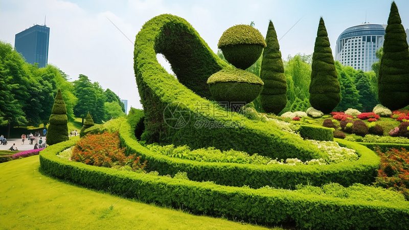 小区绿化灌木种植间距的确定要点**